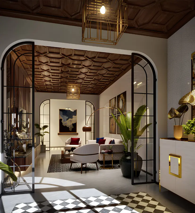 Foyer & Formal Living Lounge