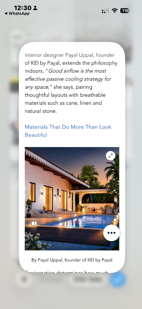 Design Philosophy - Materials That Do More Than Look Beautiful