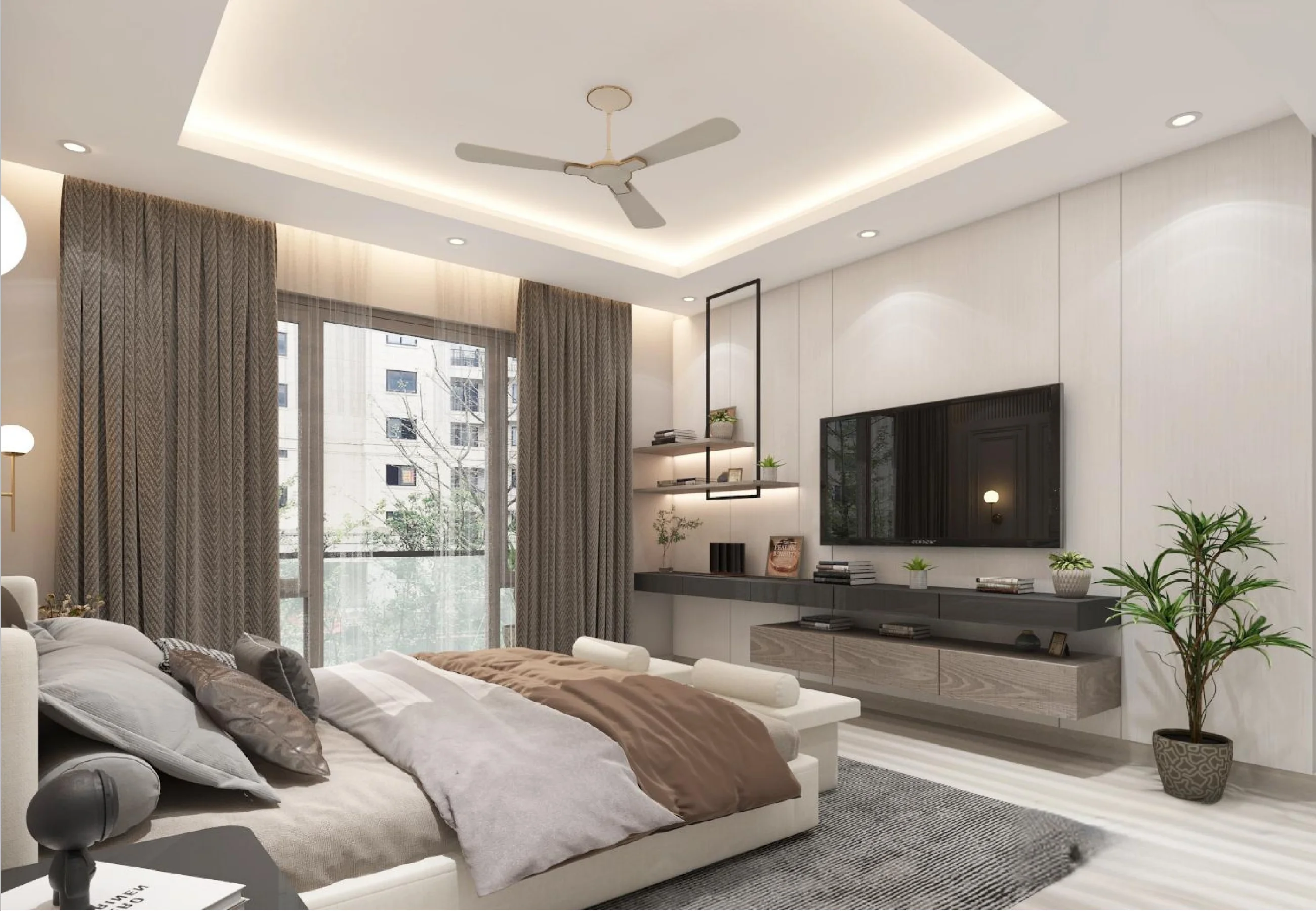 Master Bedroom Media Unit