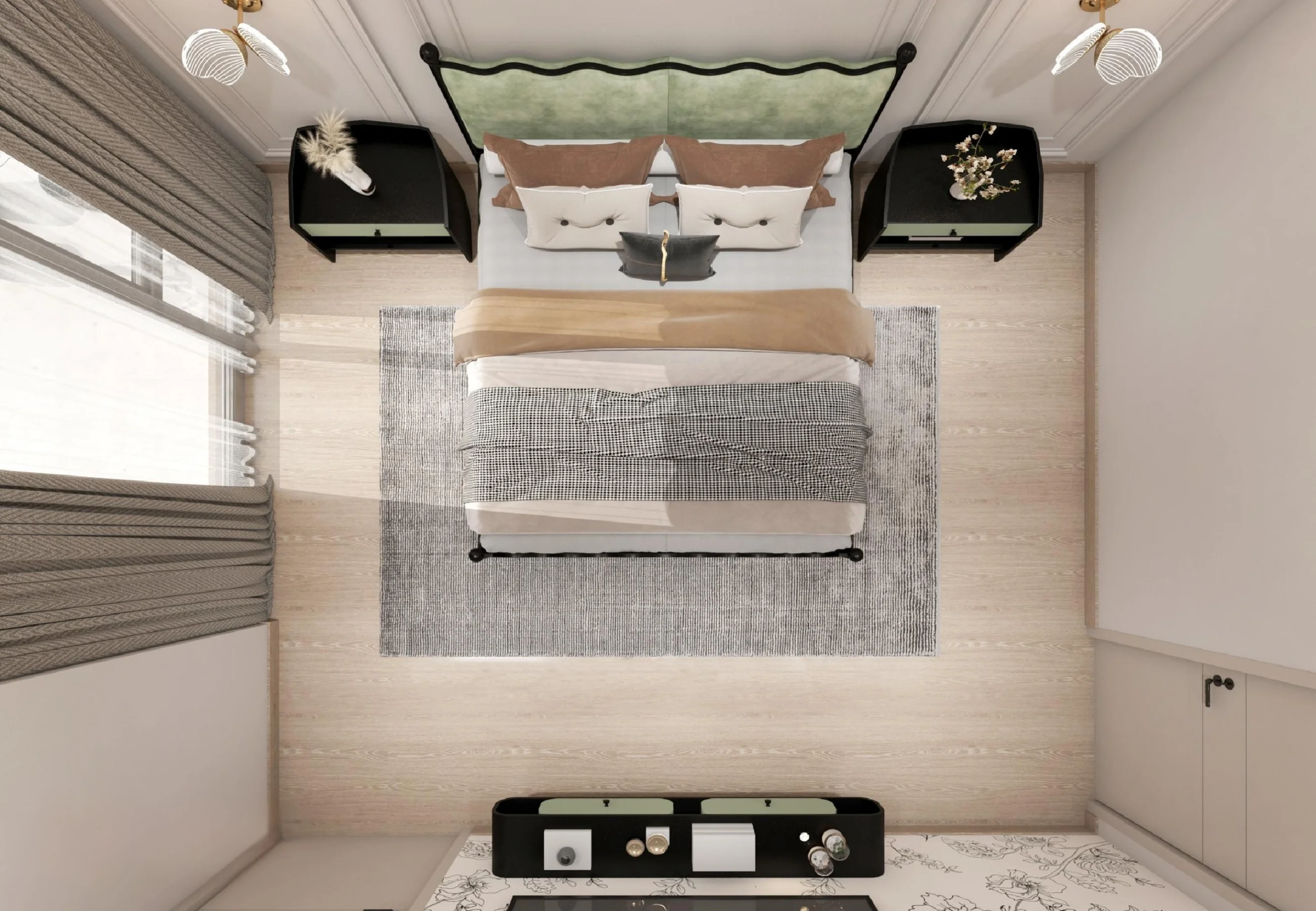 Elite Bedroom – Top Down