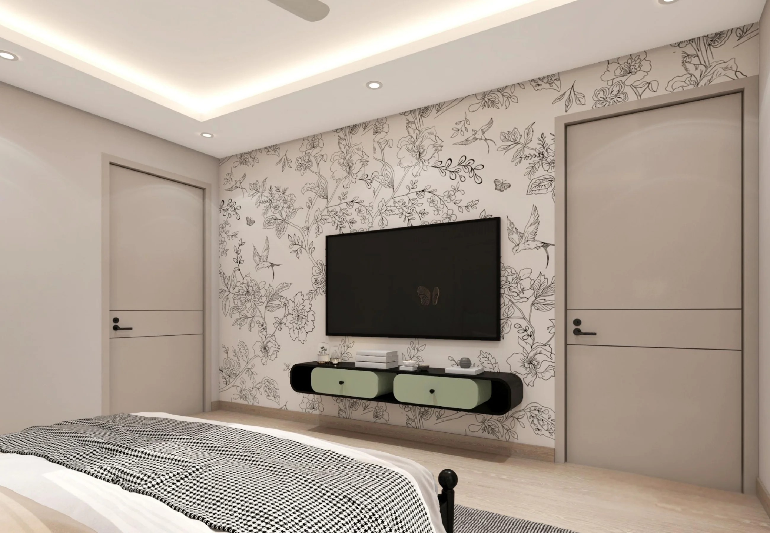 Luxury Living Room Plan